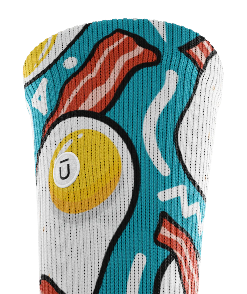 Outway OUTWAY Bas mi-mollet Eggs'N Bacon Unisexe