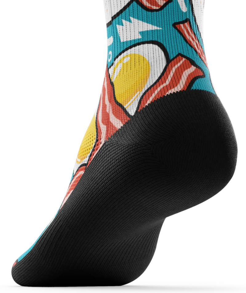 Outway OUTWAY Bas mi-mollet Eggs'N Bacon Unisexe