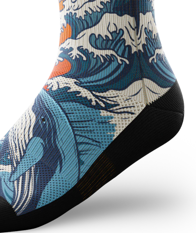 Outway OUTWAY Bas mi-mollet Splash crew Unisexe