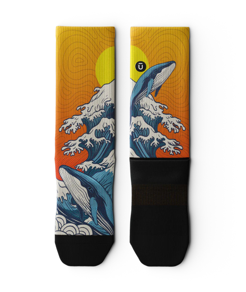 Outway OUTWAY Bas mi-mollet Splash crew Unisexe