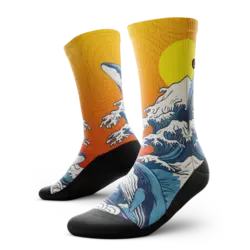 Outway OUTWAY Bas mi-mollet Splash crew Unisexe