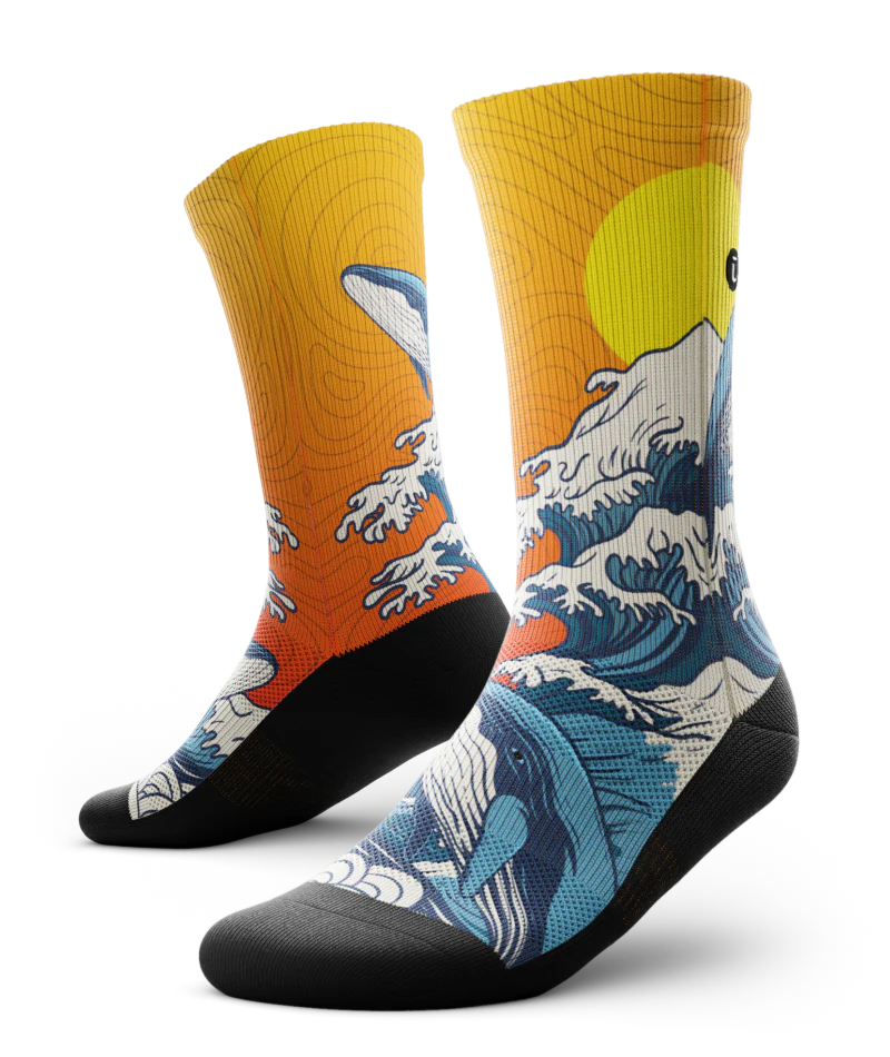 Outway OUTWAY Bas mi-mollet Splash crew Unisexe