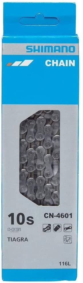 Shimano SHIMANO Tiagra CN-4601 chaîne (10 vitesses, 116 maillons)