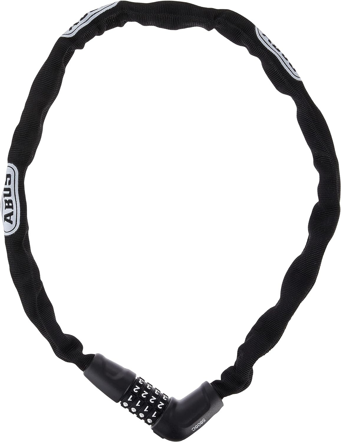 Abus ABUS Steel-O-Chain 5805C chaîne avec serrure à combinaison (5mm x 2,5') Noir