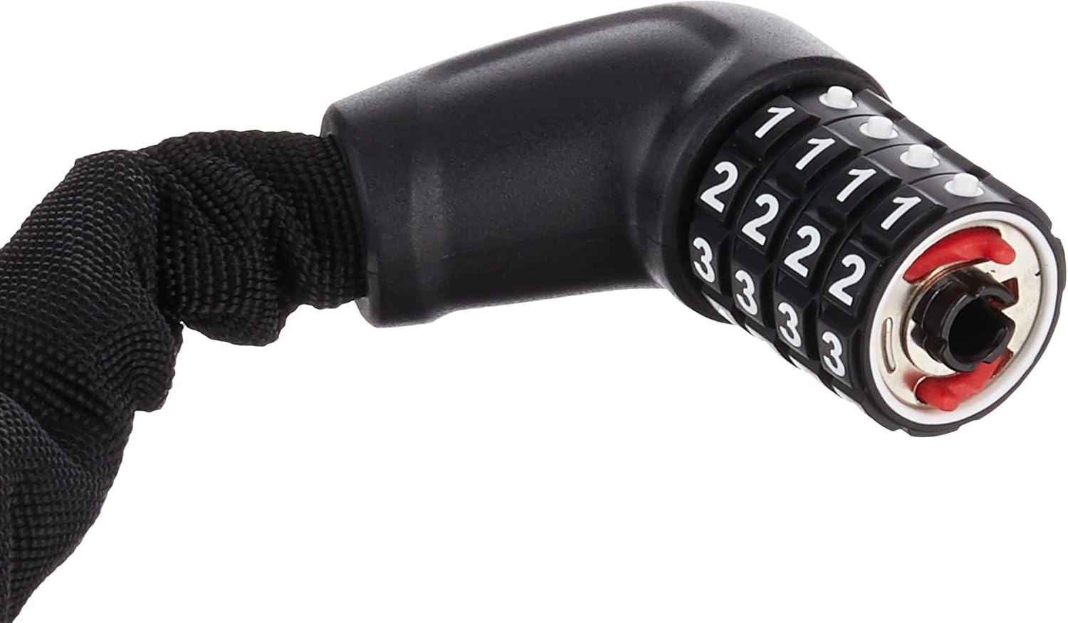 Abus ABUS Steel-O-Chain 5805C chaîne avec serrure à combinaison (5mm x 2,5') Noir