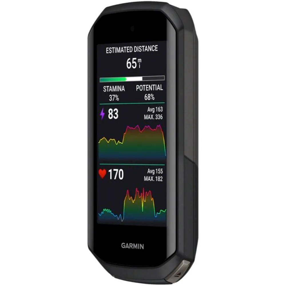 Garmin GARMIN Edge 1050 GPS cyclomètre avec Carte Noir