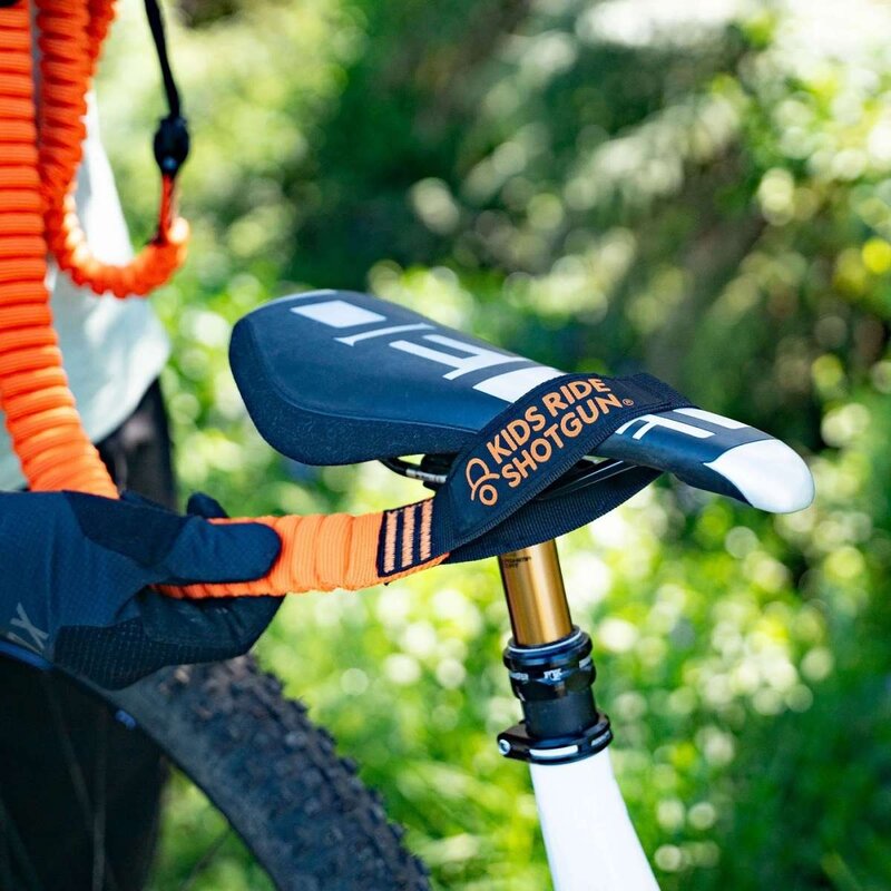 KIDS RIDE SHOTGUN corde à remorquage MTB Orange