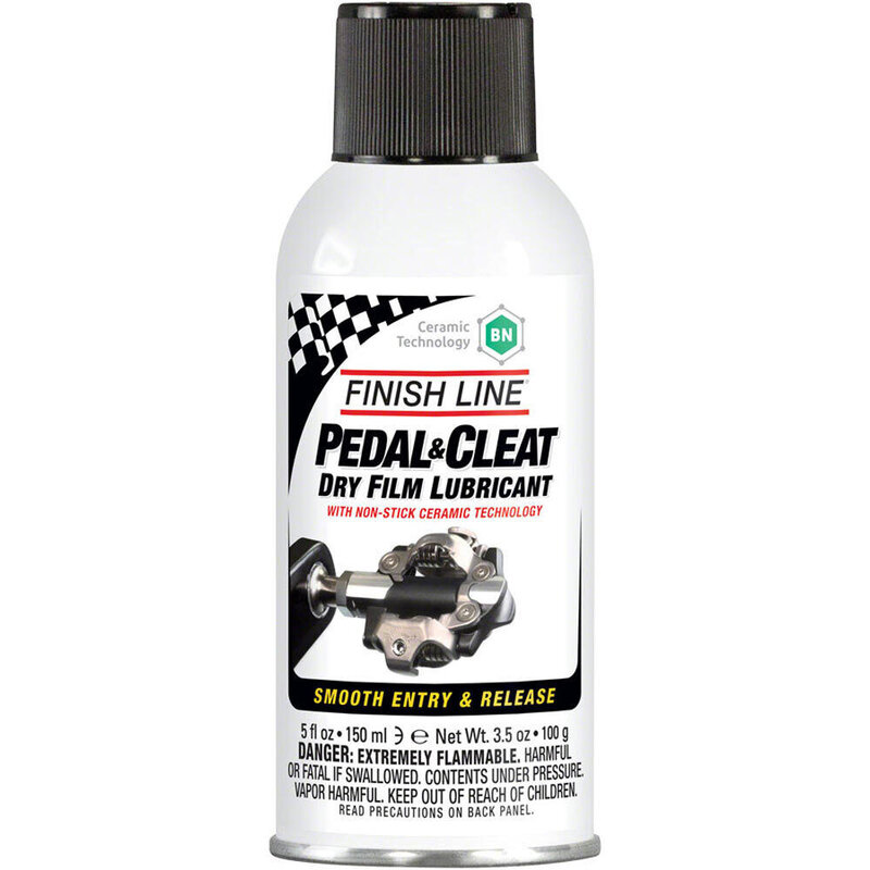 Finish Line FINISH LINE Pedal & Cleat Ceramic lubrifiant aérosol sec avec technologie céramique (150 mL/100 g)