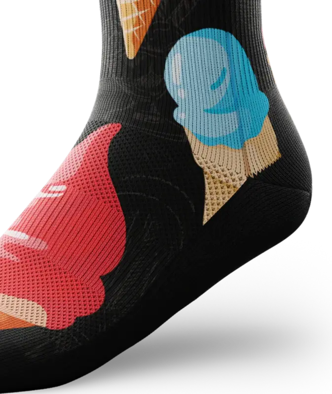 Outway OUTWAY Scooped Crew Bas Mi-mollet Unisexe