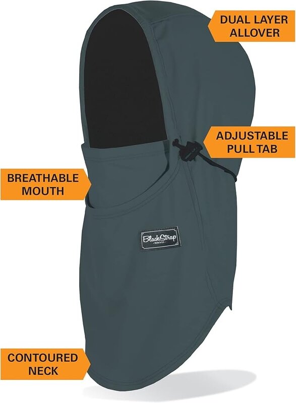 BLACKSTRAP BLACKSTRAP Team Hood cagoule de ski pour adulte (taille unique) Noir