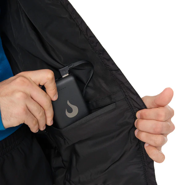 Heat Up HEAT UP Veste Chauffante 5V 10 000 mAh manteau de ski pour homme