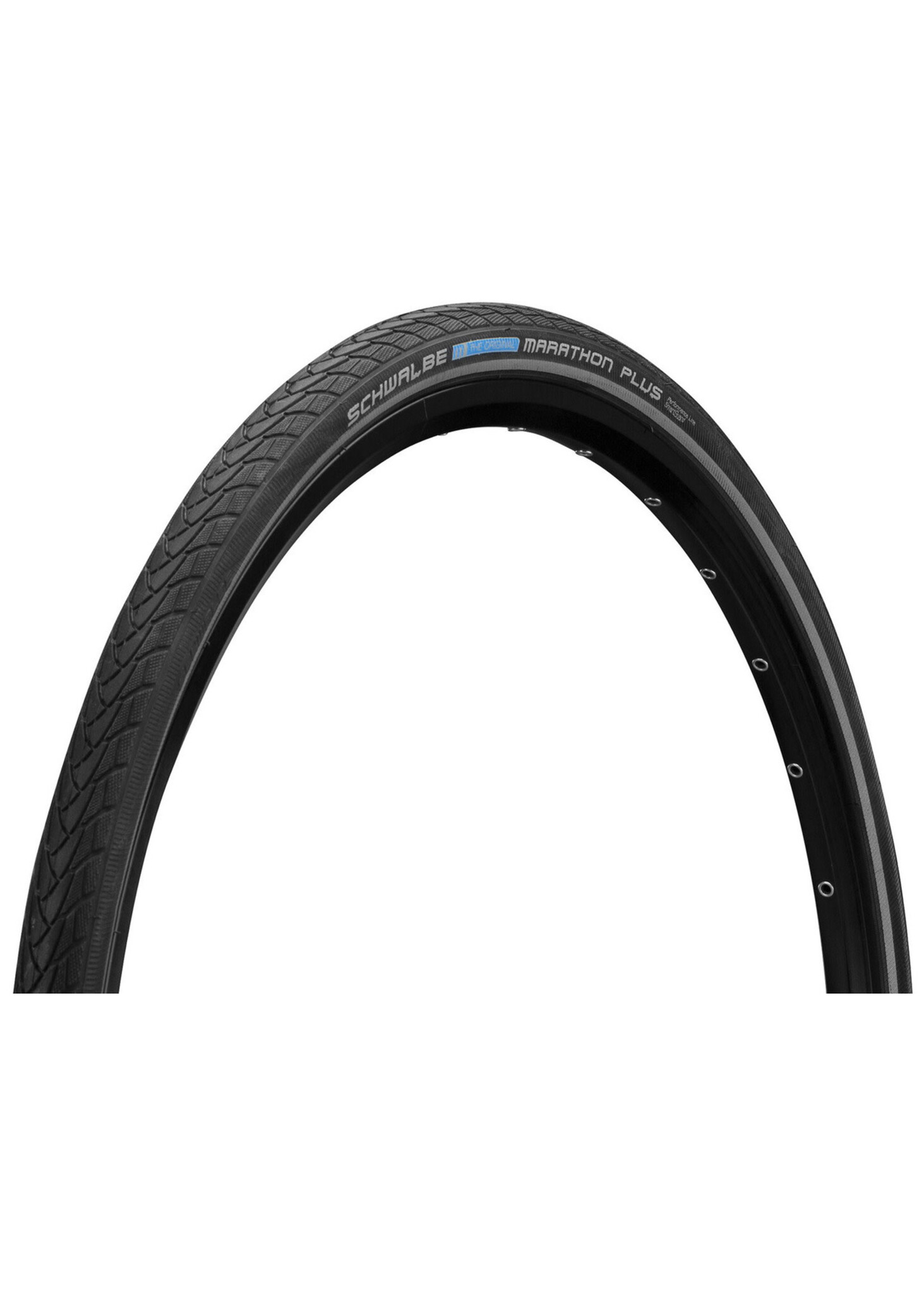 Schwalbe SCHWALBE Marathon Plus 700 x 32C Rigide Endurance avec Clincher (SmartGuard) 65-95 PSI Noir