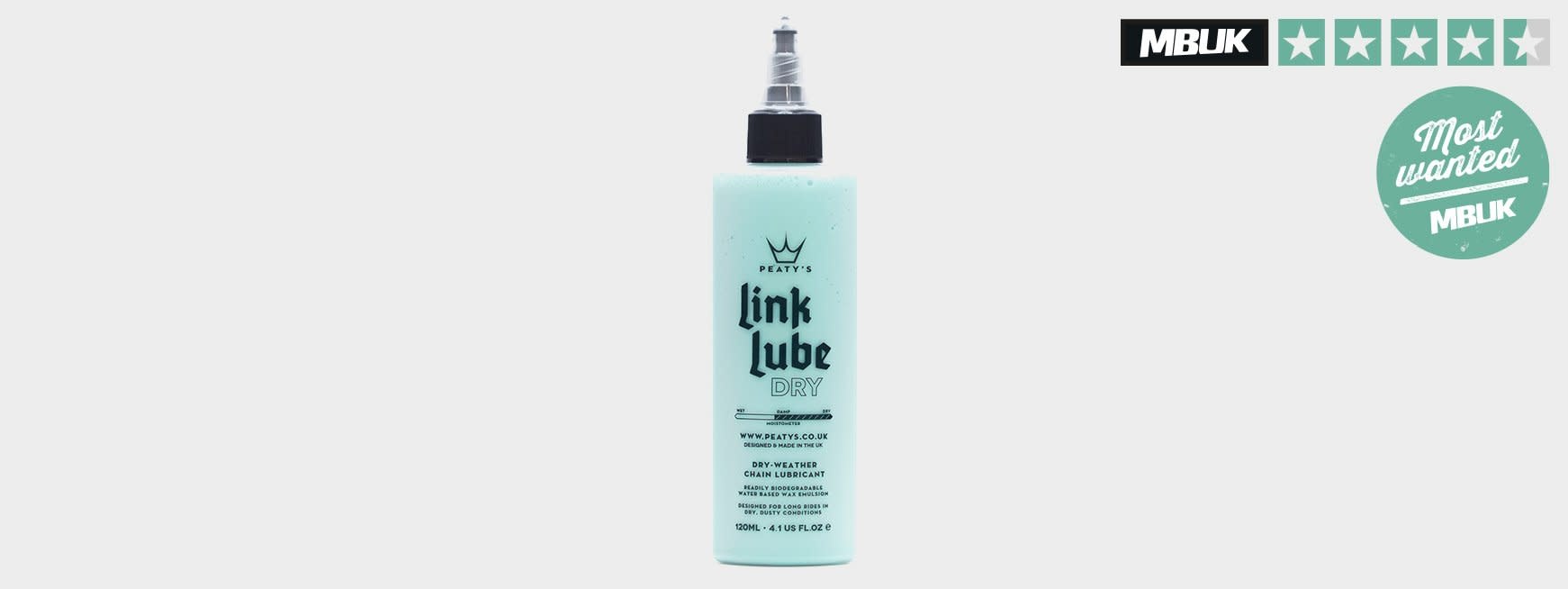 PEATY'S PEATY'S Dry LinkLube 15ml