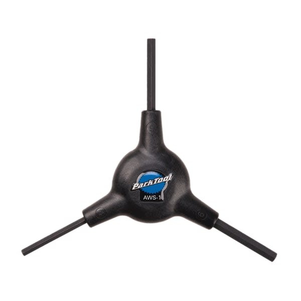 Park Tool PARK TOOL AWS-1, Clés hexagonales en Y, 4mm, 5mm et 6mm