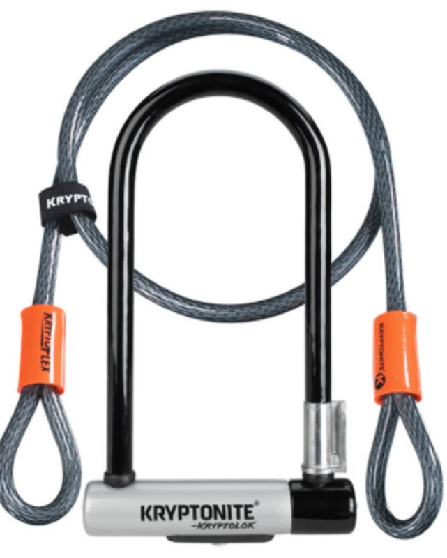 Kryptonite KRYPTONITE KryptoLok STD & Cable 4' Flex cadenas