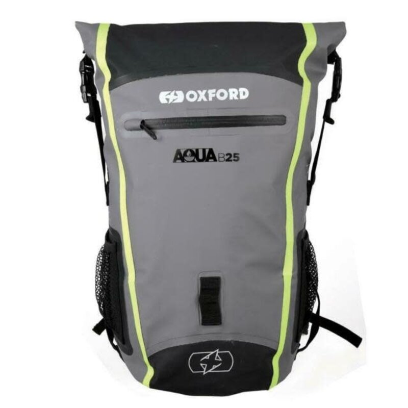 Oxford OXFORD Aqua B25 Sac à dos et porte-bagage de vélo Noir / Gris