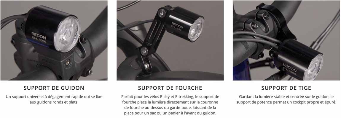 Giant GIANT Recon E HL 600 lumière avant