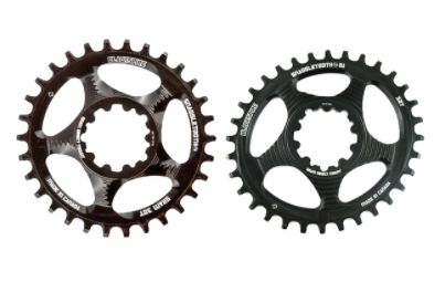 Blackspire BLACKSPIRE E/L MD plateau oval étroit pour vélo de montagne (6 mm, 28 dents)