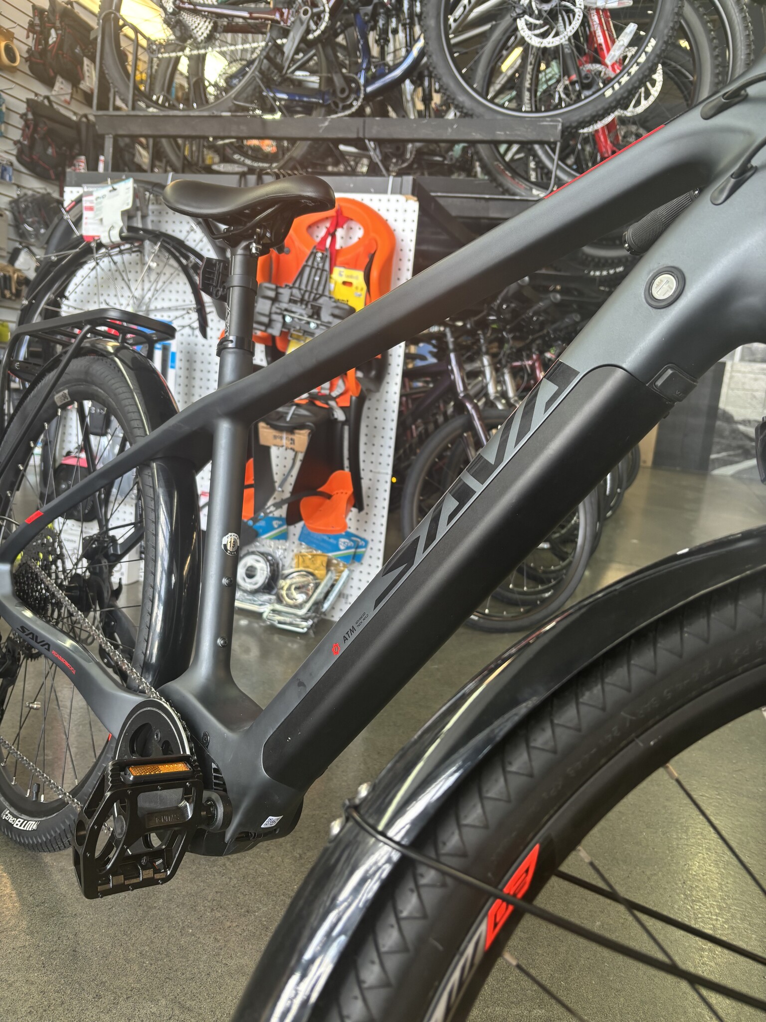 Sava SAVA E-SPORT -10M Vélo hybride électrique en carbon