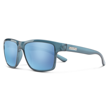 Suncloud Optics SUNCOUD A-Team Lunette de Soleil Bleu Crystal avec Lentille Aqua Miroir