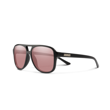 Smith Optics SUNCLOUD Sandy Lunette de Soleil Noir avec Lentille Polarisée Rose