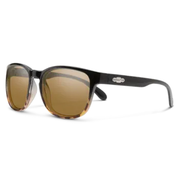 Suncloud Optics SUNCLOUD LoveSeat Lunette de Soleil Noir Tortoise + Lentille Polarisée Brune