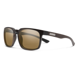 Suncloud Optics SUNCLOUD Hundo Lunette de Soleil Brun Brulée Mat + Lentille Polarisée Brune