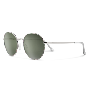 Suncloud Optics SUNCLOUD Bridge Lunette de Soleil Fleural + Lentille Polarisée Gris Vert