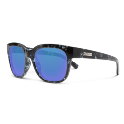 Suncloud Optics SUNCLOUD Affect Lunette de Soleil Bleu Tortoise avec Lentille Polarisée Bleu Miroir