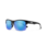 Suncloud Optics SUNCLOUD Rambler Lite Lunette de Soleil Noir Mat avec lentille Bleu miroir