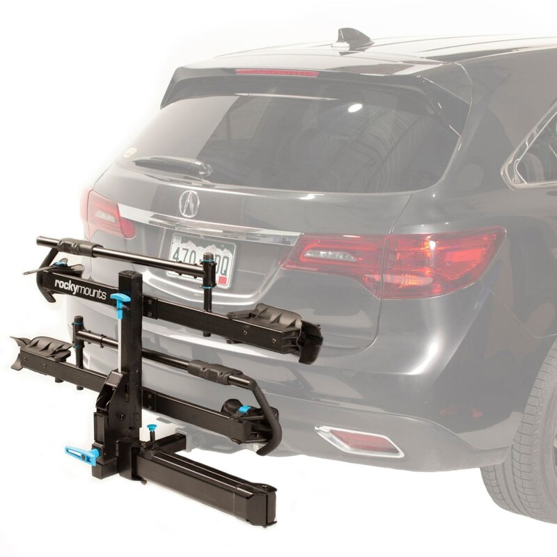 RockyMounts ROCKYMOUNTS BackStage Hitch support de vélo pour 2 vélos 2 pouces Noir