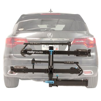 RockyMounts ROCKYMOUNTS BackStage Hitch support de vélo pour 2 vélos 2 pouces Noir