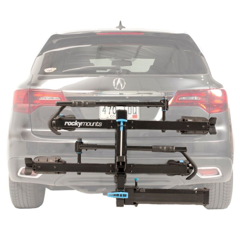 RockyMounts ROCKYMOUNTS BackStage Hitch support de vélo pour 2 vélos 2 pouces Noir
