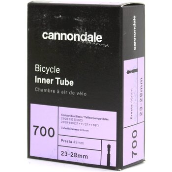 Cannondale CANNONDALE Chambre à air 700x23-28mm Valve Presta 48mm