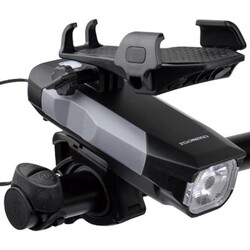 ULTRACYCLE ULTRACYCLE Lumière USB 550 lumen NOIR (avec porte téléphone)