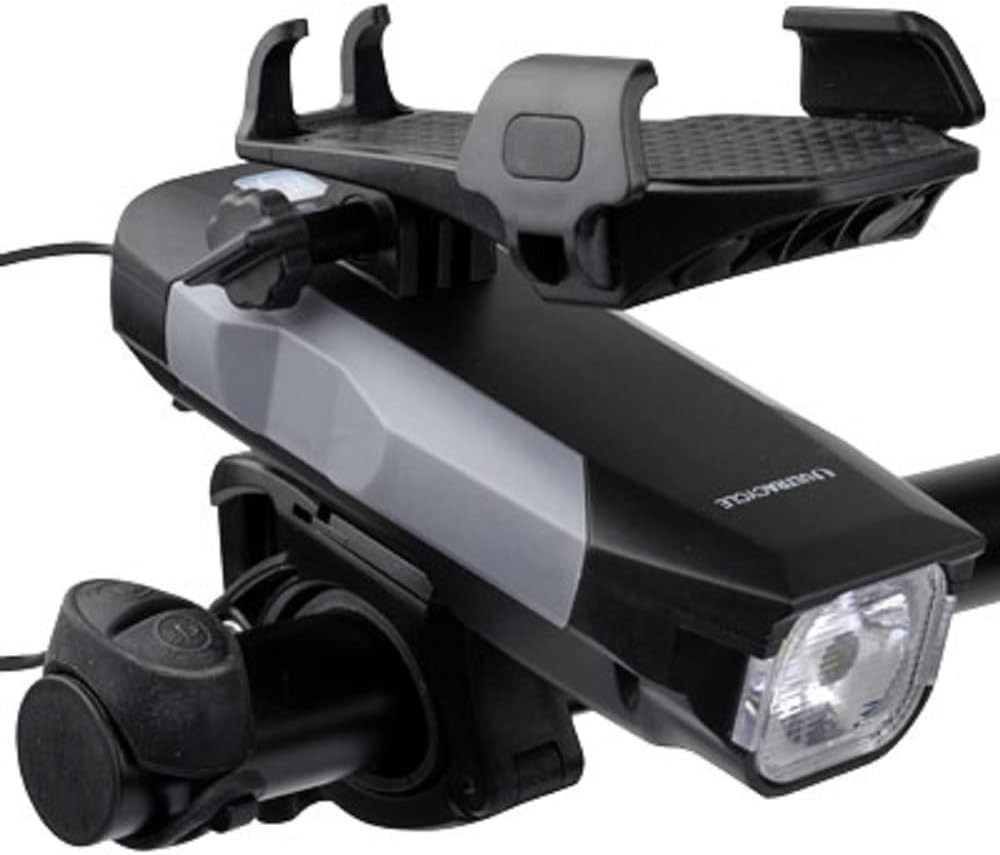 ULTRACYCLE ULTRACYCLE Lumière USB 550 lumen NOIR (avec porte téléphone)