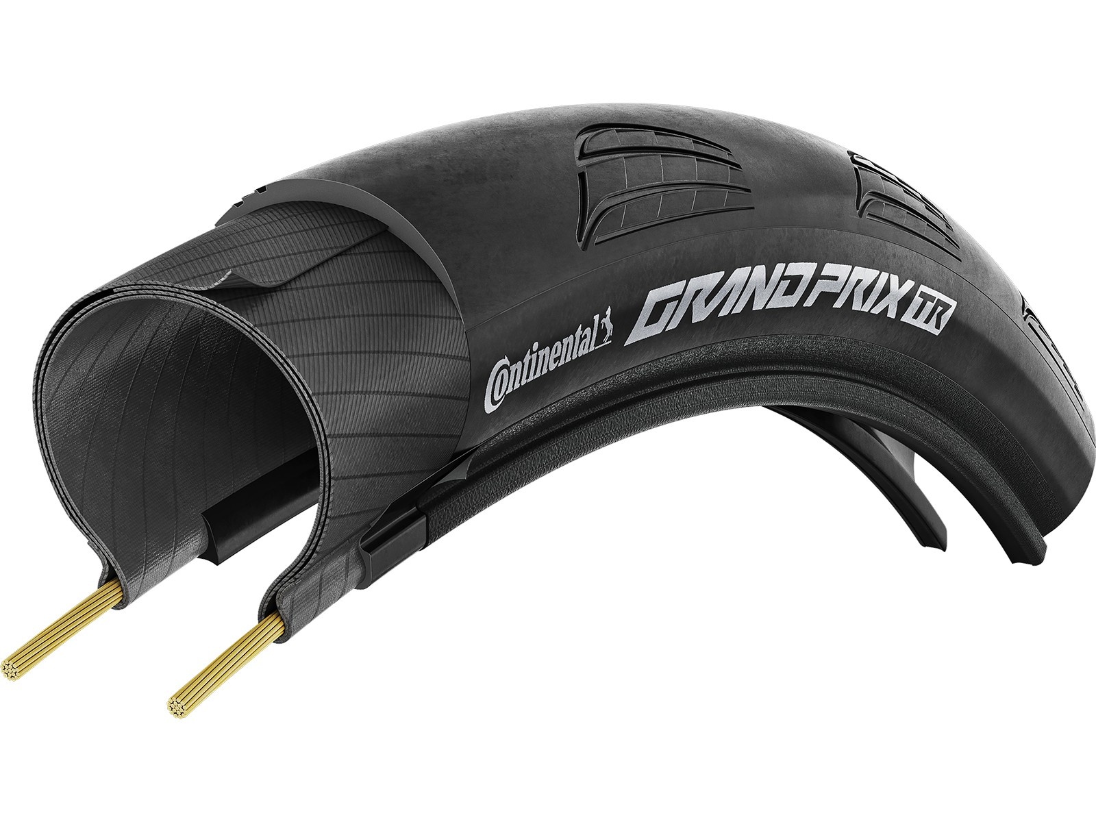 Continental CONTINENTAL Grand Prix Tubeless Ready 700 x 30 Pliable Noir BlackChili