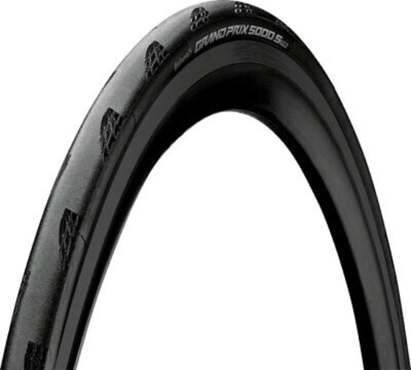 Continental CONTINENTAL Grand Prix 5000S TR 700 x 30 Noir Noir/Chili