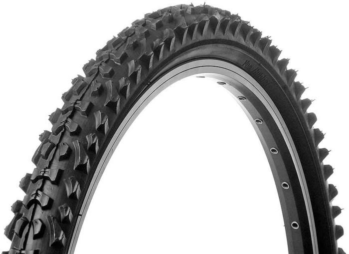 Vee Tire Rubber VEE RUBBER Smoke 26 x 2.00 pneu de vélo rigide avec tringle 40-65PSI Noir