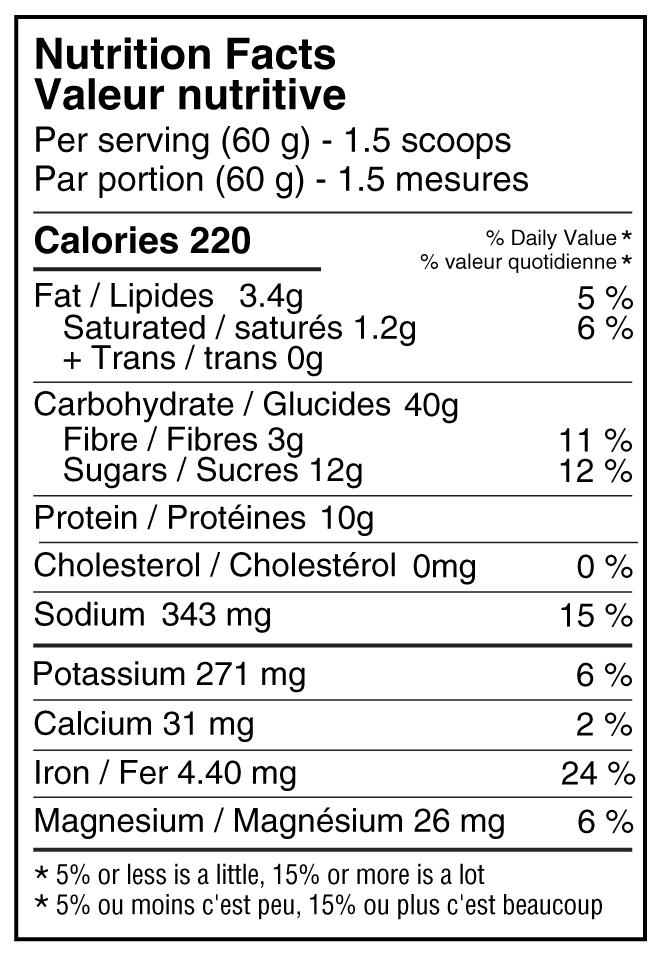 Naak NAAK Recovery Mix mélange de récupération 600G