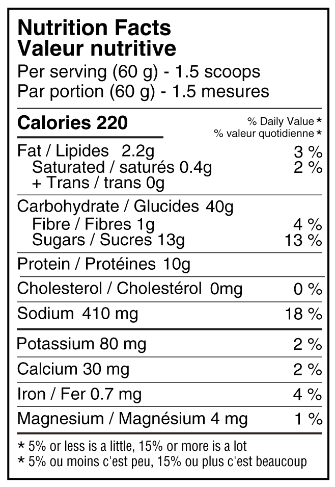 Naak NAAK Recovery Mix mélange de récupération 600G