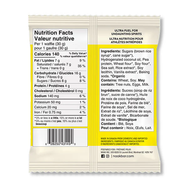 Naak NAAK Gauffre energétique 30g