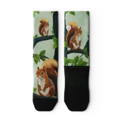 Outway OUTWAY Bas mi-mollet Chestnut Crew