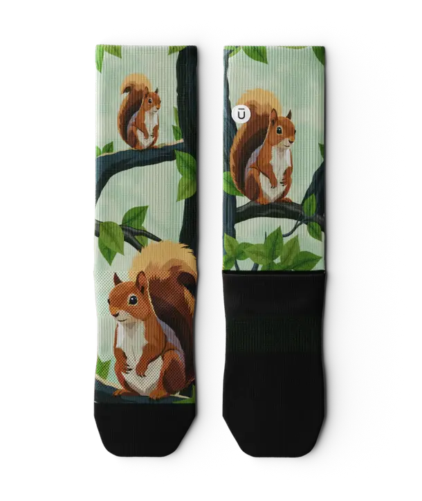 Outway OUTWAY Bas mi-mollet Chestnut Crew