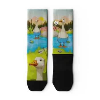 Outway OUTWAY Bas Mi-mollet Chill Duck Crew