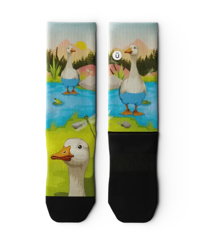 Outway OUTWAY Bas Mi-mollet Chill Duck Crew