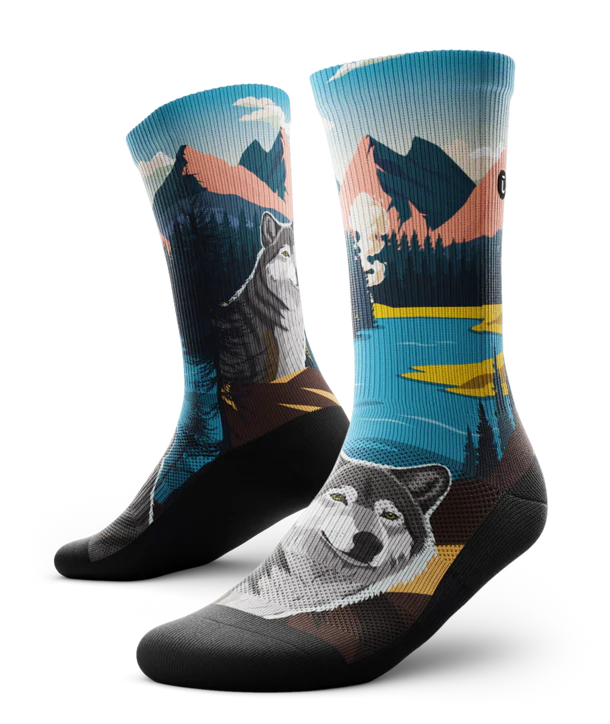 Outway OUTWAY Bas Mi-Mollet Yellowstone Crew