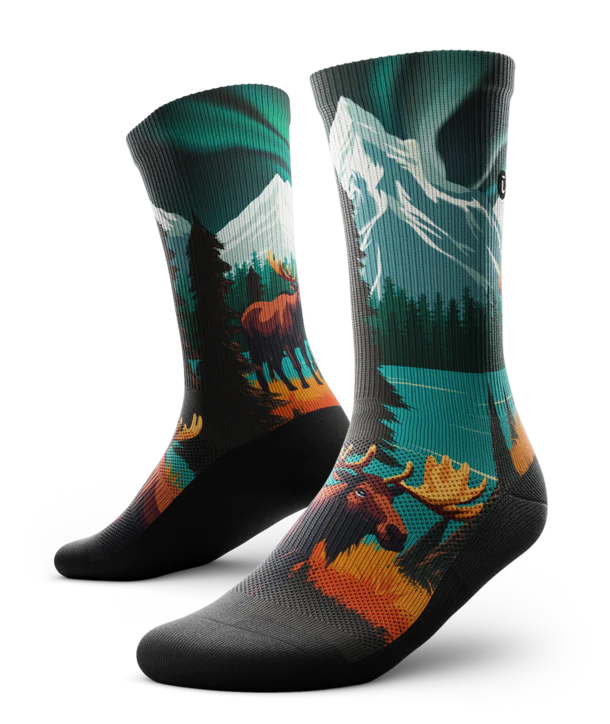 Outway OUTWAY Bas Mi-Mollet Antlers Crew