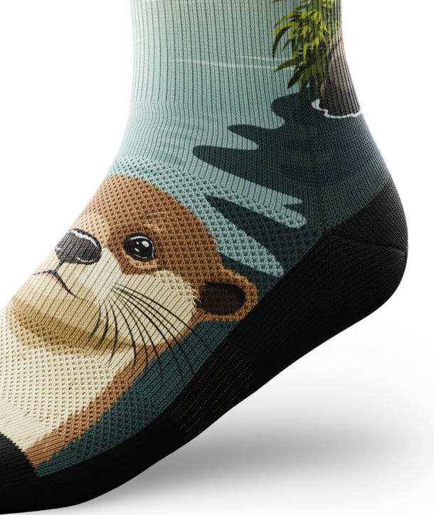 Outway OUTWAY Bas Mi-Mollet Otter Crew