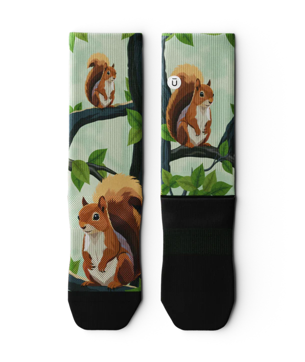 Outway OUTWAY Bas mi-mollet Chestnut Crew